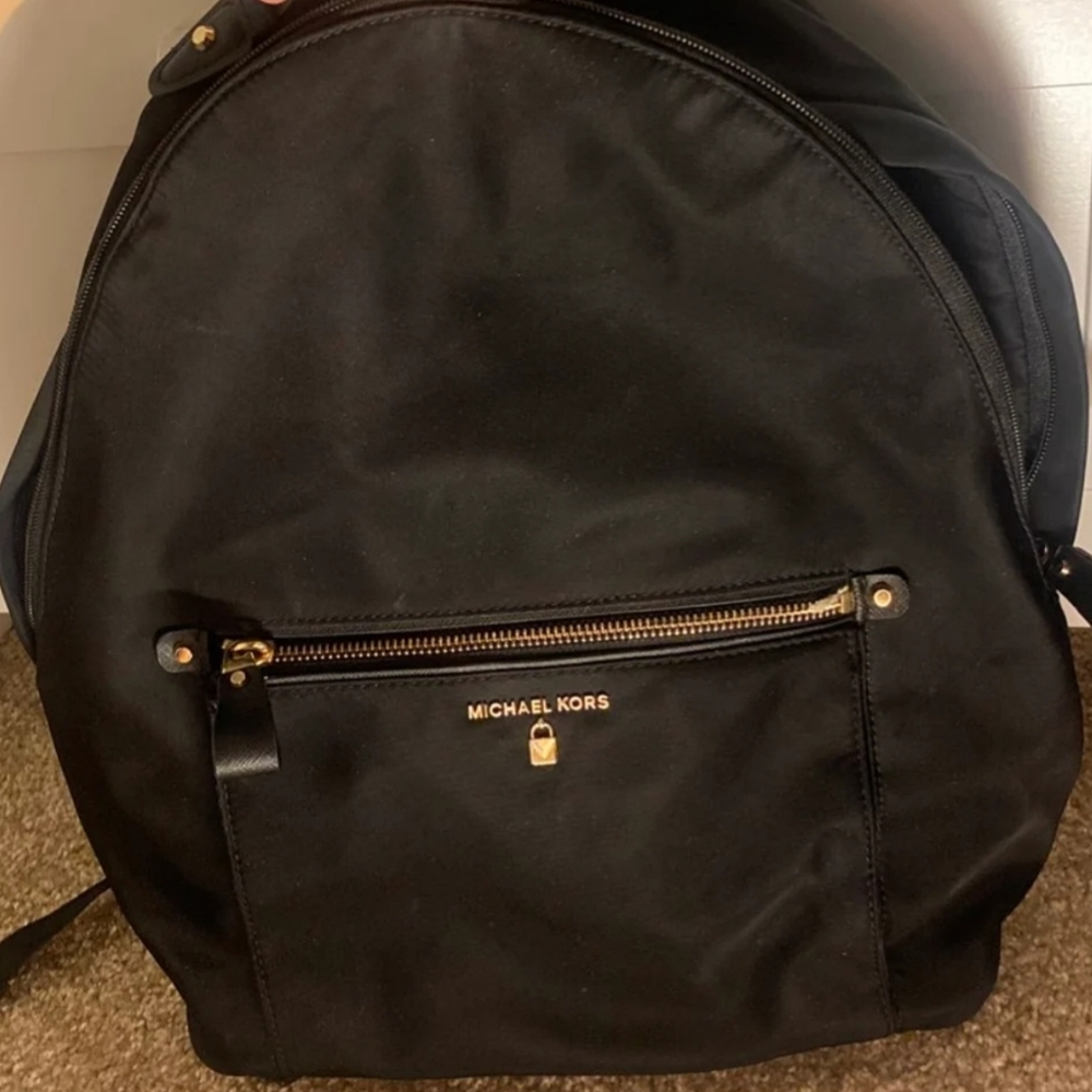 Michael Kors Black Backpack